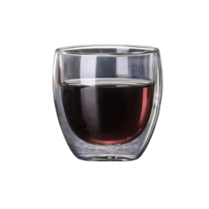 Set 4 Vasos Doble Pared 80 Ml